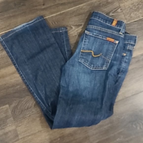 7 for all mankind boot cut jeans - Picture 5 of 11
